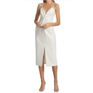 Cinq a Sept Melby Dress - Cream White